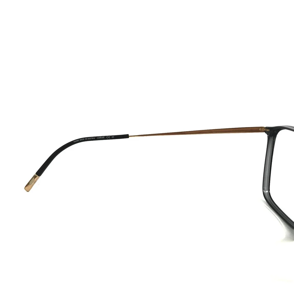 Silhouette Eyeglasses Frames SPX 2944 75 6530 Illusion Golden Gray 55-16-140